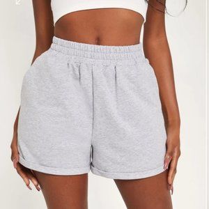 Meshki Grey Marle Loopback Sweatshorts